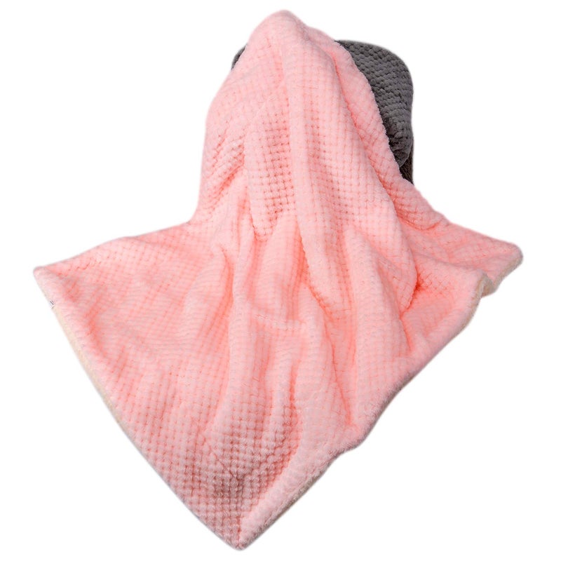 WONDER MIRACLE Fuzzy Dog Blanket or Cat Blanket or Pet Blanket, Warm and Soft, Plush Fleece Receiving Blankets for Dog Bed and Cat Bed, Couch, Sofa, Travel and Outdoor, Camping (Blanket (32" x 40"), DW-Baby Pink) - Image 3